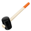 Киянка резиновая 450 гр. деревянная рукоятка Sparta /111505 