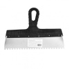 Шпатель 300мм нержавеющий, зуб 6х6, пластмассовая ручка/85140
