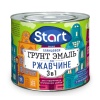 Старт Грунт-эмаль по ржавчине 3в1 шоколадный 20 кг/1шт