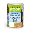 FARBITEХ ПРОФИ WOOD EХTRA Защитно-красящий состав 3в1 Махагон 0,8л (уп.8шт)--